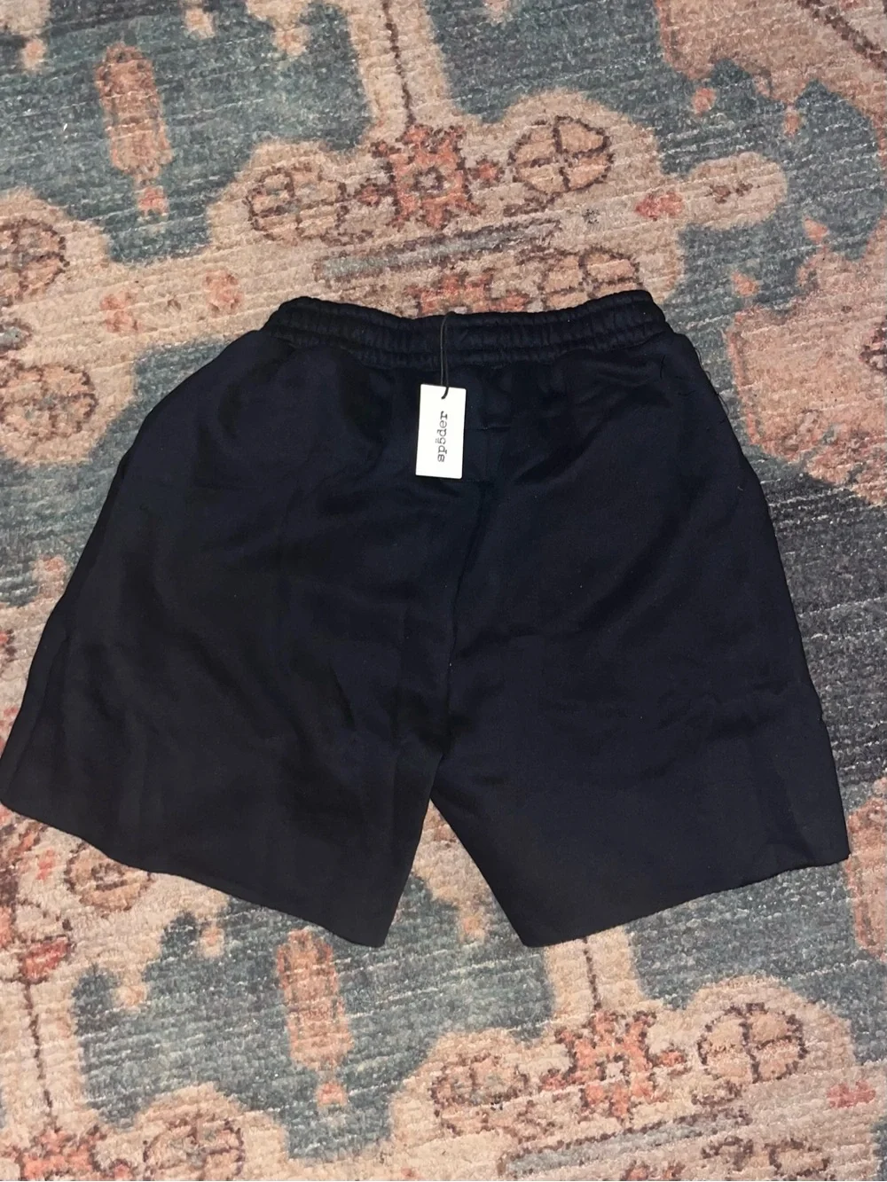 Black Sp5der Shorts